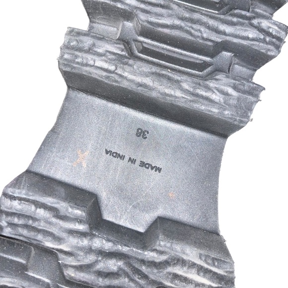 Free‎ People Hydra Huarache
Lugged Edgy Moto Zip Boots size 7.5 NWOB - Picture 8 of 10